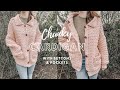 Crochet Chunky Cardigan With Buttons And Pockets