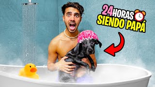 24 HORAS SIENDO PAPA DE UN PERRO 🐶