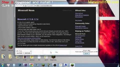 How to install Minecraft Forge 1 7 2