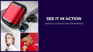 Ultra Boom Sports Bluetooth Earbuds