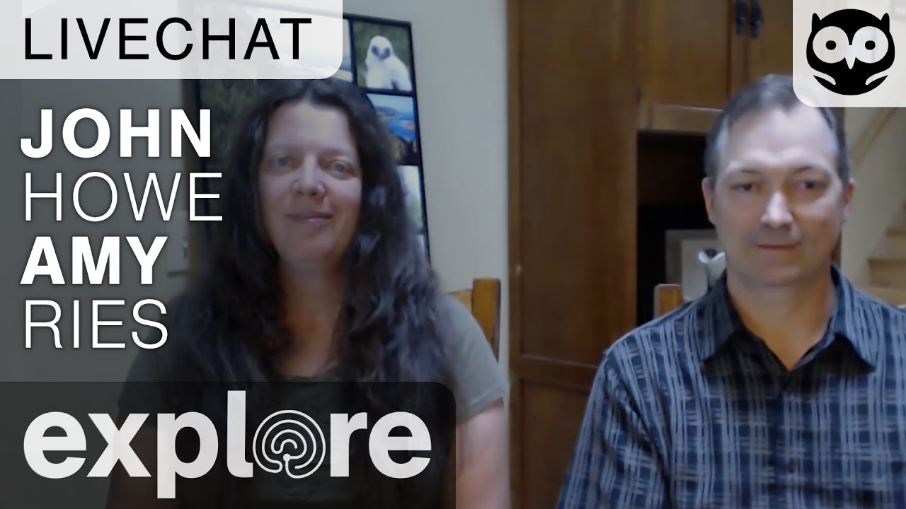 John Howe and Amy Ries - Raptor Resource Project - Live Chat - YouTube