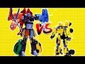 Transformers Stop Motion - Bumblebee, Super Wings, Tobot w/ Lego Animation Robot car
