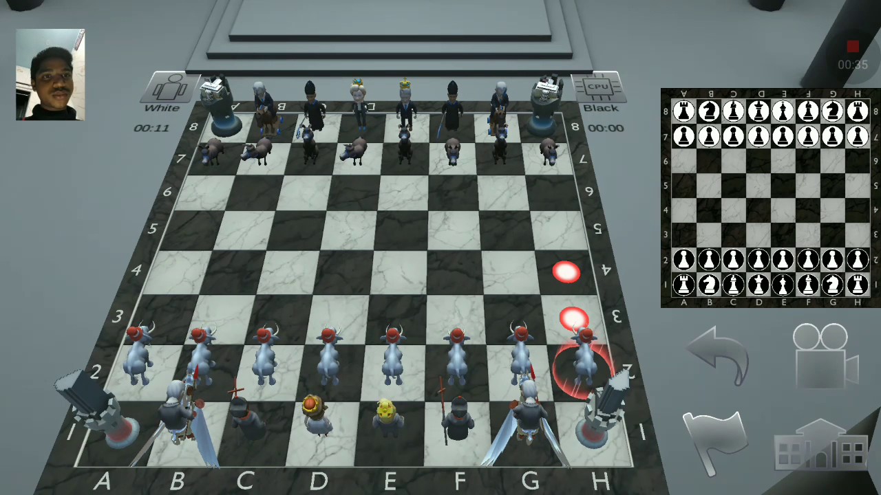 Political chess In Political Chess 3D you can play your