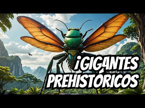 ¡Insectos gigantes dominaron