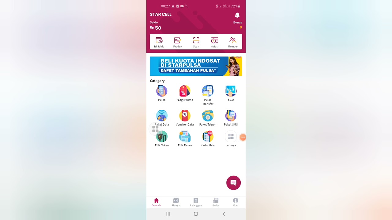 APLIKASI JUAL PULSA MURAH| CARA JUAL PULSA| DAPAT KOMISI| STAR PULSA