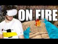 The forest is on fire in gorilla tag vr oculus quest 2