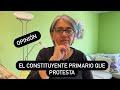 El constituyente primario que protesta