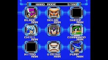 Mega Man 10 (Bass) (Hard Mode) (No damage) Commando Man Stage