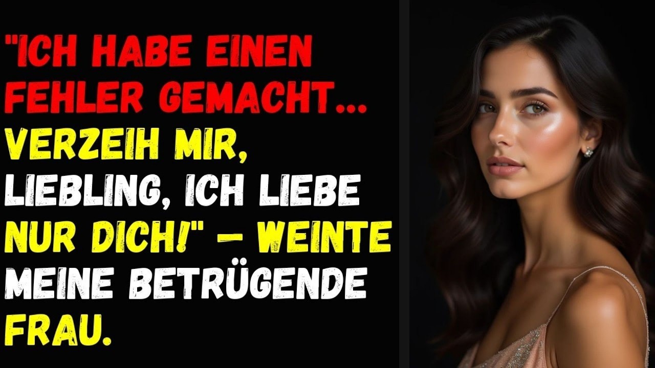 ⚡ Ich habe einen Fehler gemacht… Verzeih mir, Liebling, ich liebe nur dich!  — weinte meine Frau