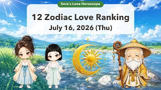 💗 Love Horoscope July 16, 2026 — All 12 Zodiac Signs Ranked ✨｜Love Astrology｜Daily Horoscope screenshot 4