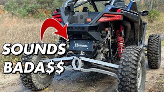 THIS THING SOUNDS WICKED! | Pro R Gets Aftermarket Assassin Exhaust & Atlas Radius Rods