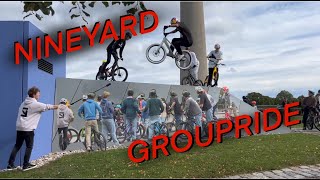 NINEYARD Groupride in MUNICH (Street Trial) - Riccardo Berger