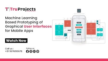 Machine Learning Based Prototyping of Graphical User Interfaces for Mobile Apps