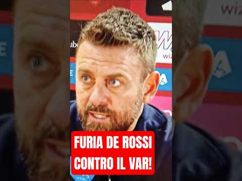 Video DEROSSI FURIA CONTRO VAR UN CAZZOTTO E' RIGORE!#romagenoa #roma #derossi #genoa #news #seriea #news