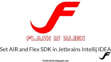 Set AIR and Flex SDK in Jetbrains Intellij IDEA