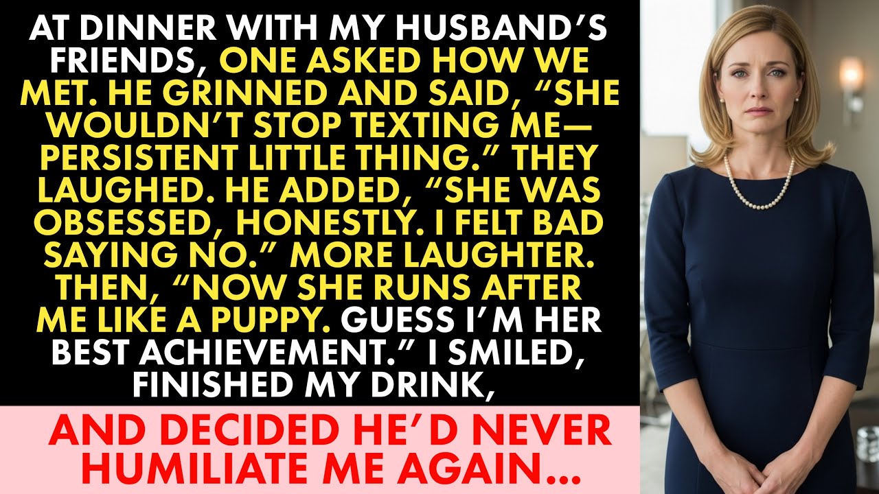 He Said I Chased Him Like A Puppy — That Night At A Luxury Gala, I Left Him Begging For Mercy