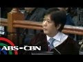 Chief Justice Trial: Marcos is 3rd acquit vote for CJ