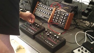 Korg Monotribe with Korg MS10 and Doepfer Darktime/Energy