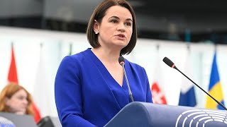 Светлана Тихановская: "Пока существует белорусский режим, существует постоянная угроза для ЕС"