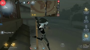 Acrobat kiting-clip featuring Eversleeping town (old version map) || Identity V