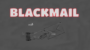 What Does BLACKMAIL  Means || Meanings And Definitions With Example in ENGLISH