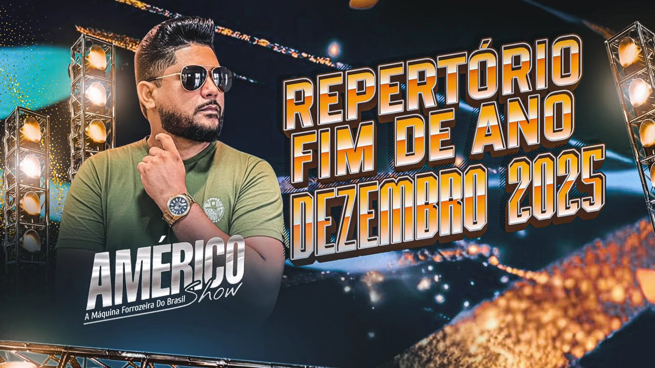 Repertório fim de ano da máquina (Américo show )dezembro 2025