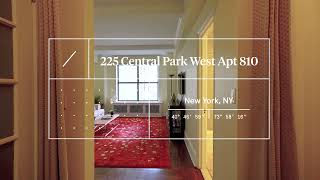 225 Central Park West Apt 810 New York NY 10024   Jannette Patterson   HD Listing Video 1400002041