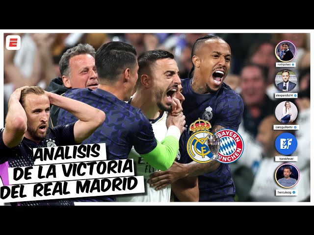 REAL MADRID a la FINAL de CHAMPIONS LEAGUE, eliminó al Bayern Munich. Análisis EN VIVO | Exclusivos