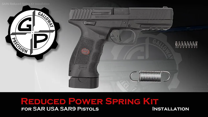 SAR9 Reduced Spring Kit Installation