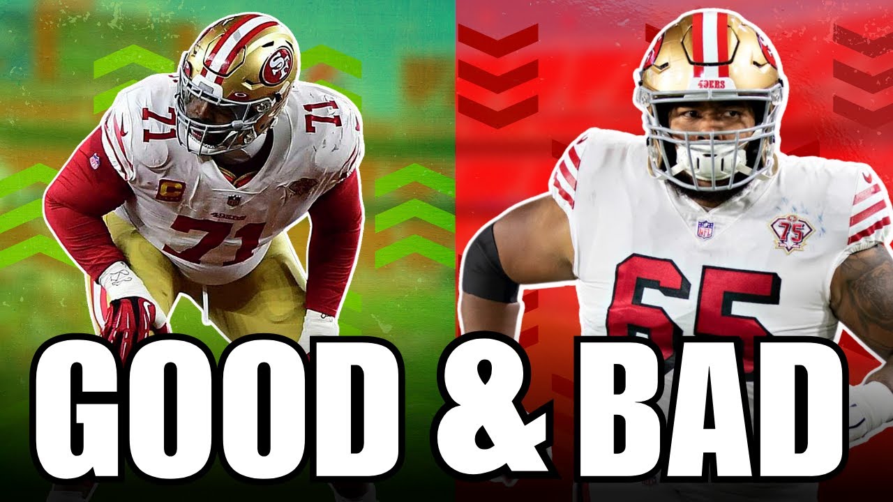 👀The GOOD🤑 & BAD😡 Of The 49ers Offensive Line ️ YouTube