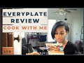 Cook with me on a budget using Everyplate (meal subscription box)