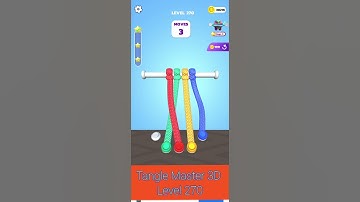 Tangle Master 3D Level 270 Walkthrough Мастер 3D распутывания #270level #shorts #TangleMaster3D