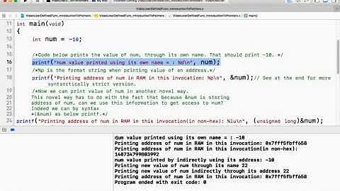 Copy of User Defined Functions In C Part3 Introduction To Pointers