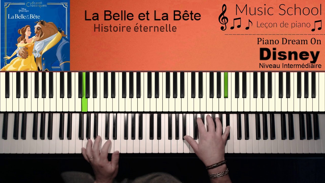 La Belle Et La Bete Piano Facile