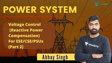 Voltage Control (Part 2) for ESE/CSE/PSUs | Power System | Important Concept Revision