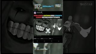 Saitama Ends Jinwoos Career Before Even It Started