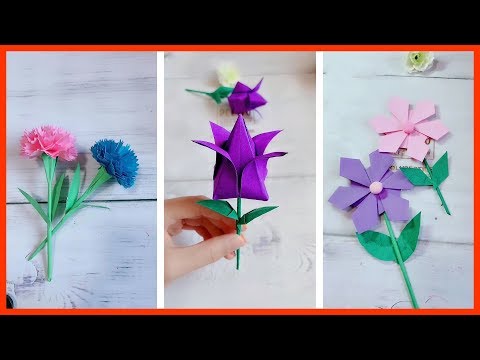 gấp hoa bằng giấy đơn giản - origami art #46