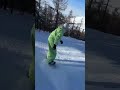 Powder Snow Fail That Felt Like a Dream #Snowboarding #PowderSnow #JapanSnow #DeepPowder #snow
