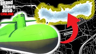 Can you get a Kosatka submarine into the Alamo sea/lake? - GTA Online