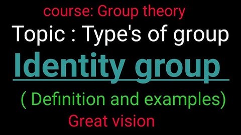 Group theory: Identity Permutations.