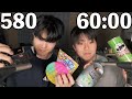 【ASMR】60分間で何種類タッピングできるか?💥 / Part2【SUB】How many types of tapping can you do in 60 minutes? 💥 / Part2