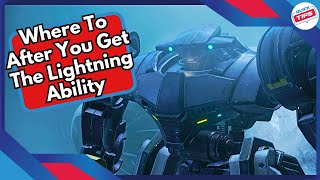 Where To After You Get The Lightning Ability in Metroid Prime 4