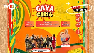Download Lagu GAYA CERIA (SANGGAR YOLIE'S DANCE STUDIO \u0026 MODESSTAR) - SABTU, 01 NOVEMBER 2025 MP3