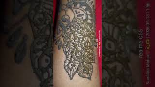 #national Bird 🦚! design #mehandi #ytshorts #ashthetics #youtubevideo #henna