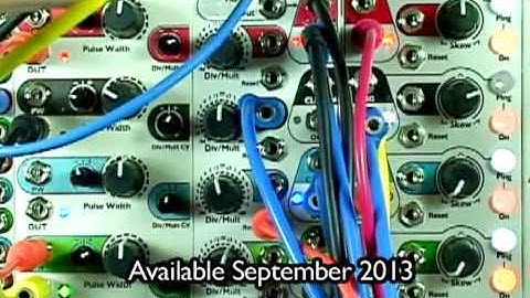 4ms QCD (Quad Clock Distributor) Sneak Preview