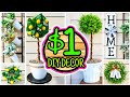 7 Cheap (NOT CHEESY) $1 DIY Porch Decor Ideas