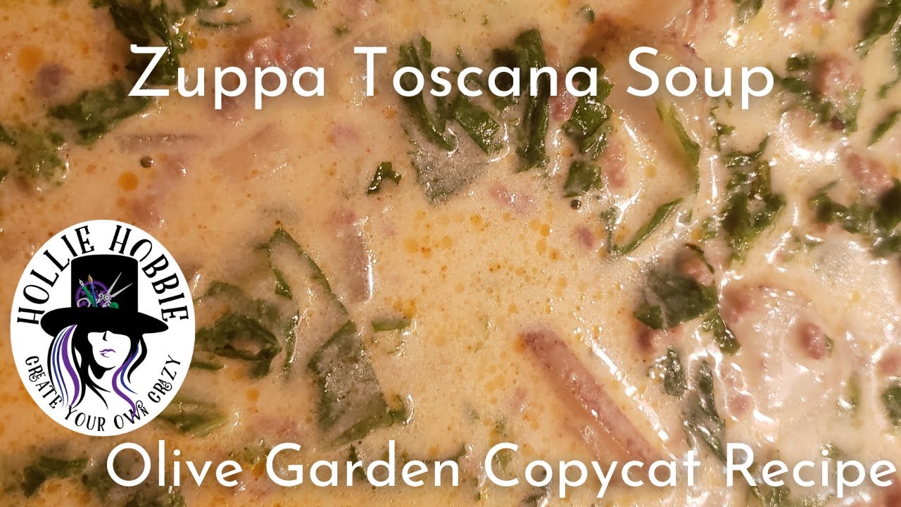 How to make Zuppa Toscana soup recipe from Olive Garden - copycat recipe found on Pinterest
