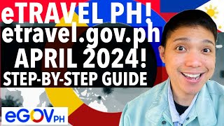 🇵🇭🇯🇵APRIL 2024 LATEST STEP BY STEP GUIDE eTRAVEL eGOV.PH REGISTRATION TRAVEL #ninjawifi #etravel screenshot 4