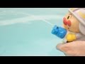 アンパンマン クルクルふろっピューの遊び方 Anpanman toys playing in the bath