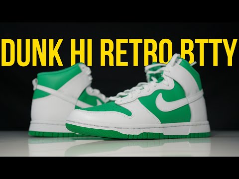 NIKE DUNK HI RETRO BTTYS | Unboxing, review & on feet - YouTube